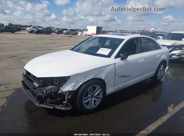 WAUGMAF40HA169344 2017 AUDI A4 White Front left