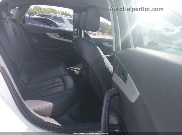WAUGMAF40HA169344 2017 AUDI A4 White VIN sticker view