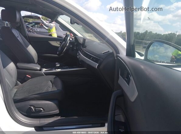 WAUGMAF40HA169344 2017 AUDI A4 White Front interior view