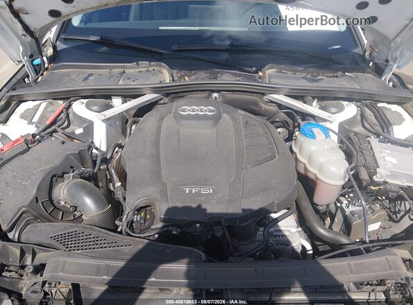 WAUGMAF40HA169344 2017 AUDI A4 White Rear view
