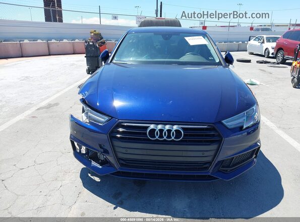 WAUGMAF40KA073396 2019 AUDI A4 Dark Blue 