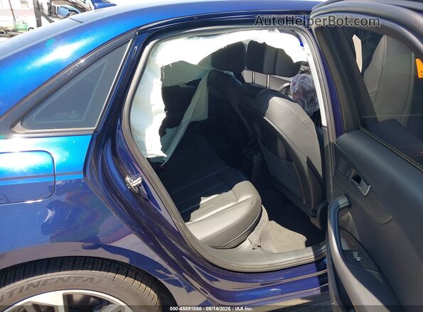 WAUGMAF40KA073396 2019 AUDI A4 Dark Blue Вид наклейки с VIN-кодом