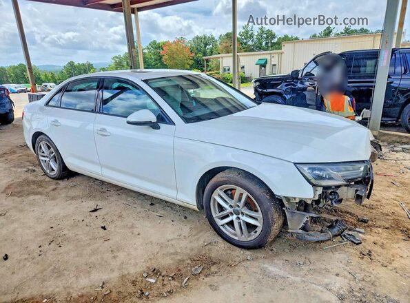 WAUGMAF41HN060965 2017 AUDI A4 White Front right