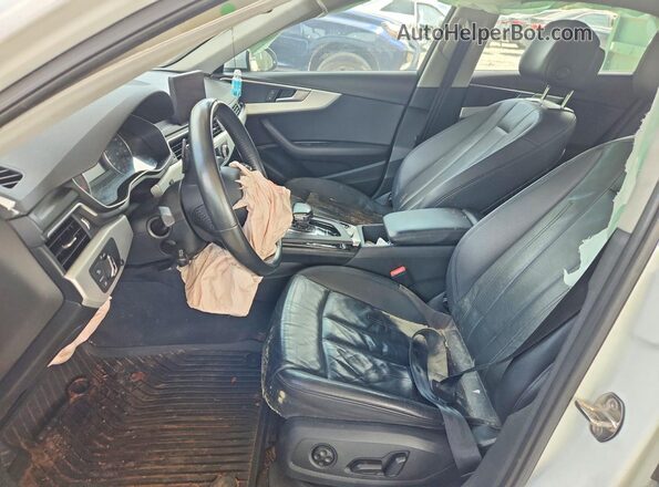 WAUGMAF41HN060965 2017 AUDI A4 White Front interior view
