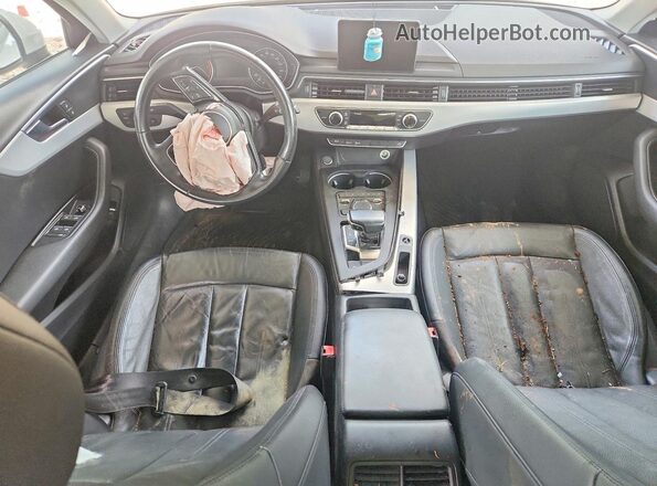 WAUGMAF41HN060965 2017 AUDI A4 White Dashboard view