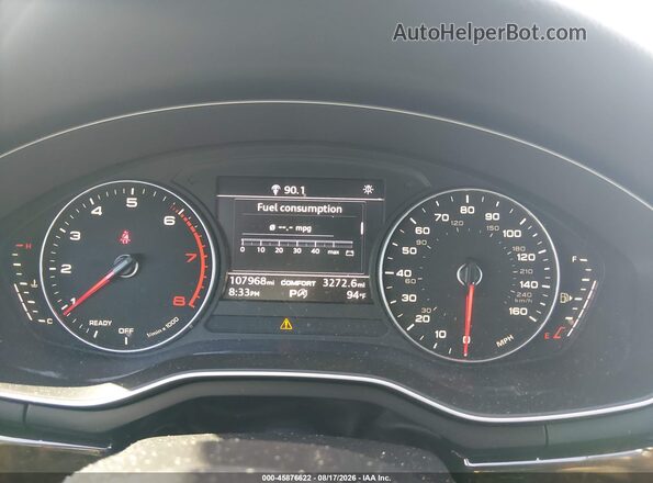 WAUGMAF42HN066175 2017 AUDI A4 Black Вид задніх сидінь