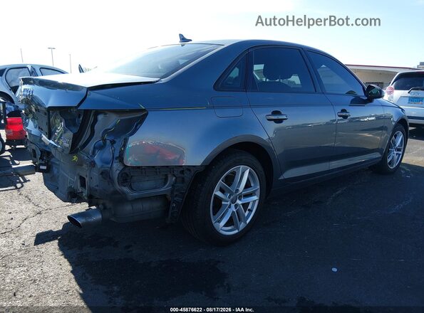 WAUGMAF42HN066175 2017 AUDI A4 Black Задня права чверть