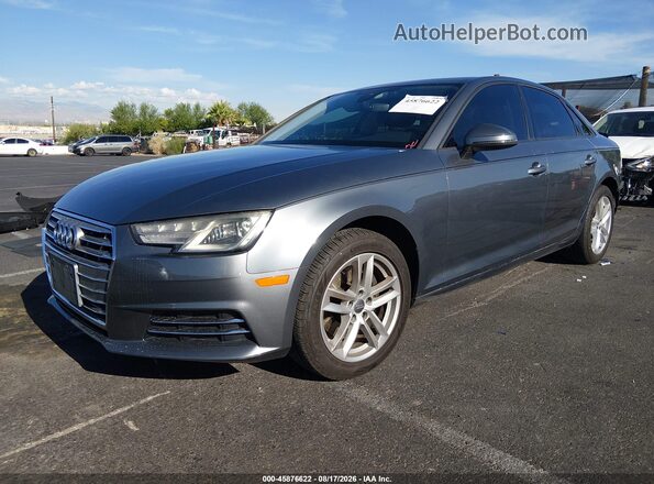 WAUGMAF42HN066175 2017 AUDI A4 Black Передня ліва чверть