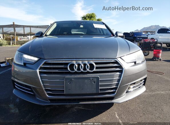 WAUGMAF42HN066175 2017 AUDI A4 Black Вид задньої частини салону