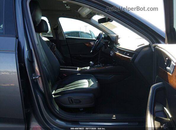 WAUGMAF42HN066175 2017 AUDI A4 Black Вид салону спереду