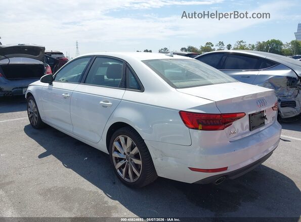 WAUGMAF43HN059350 2017 AUDI A4 White უკანა მარცხენა