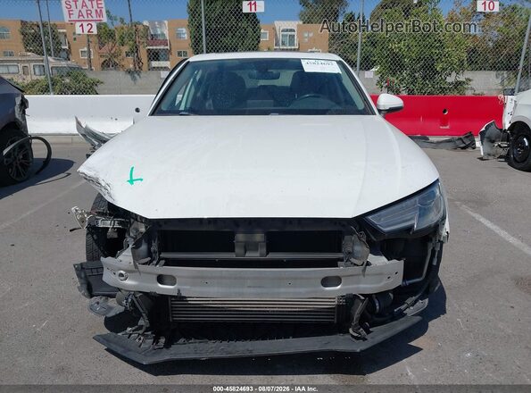 WAUGMAF43HN059350 2017 AUDI A4 White უკანა სალონის ხედი