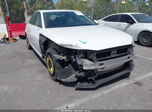 WAUGMAF43HN059350 2017 AUDI A4 White წინა ხედი
