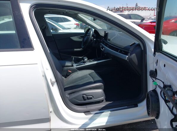 WAUGMAF43HN059350 2017 AUDI A4 White წინა სალონის ხედი