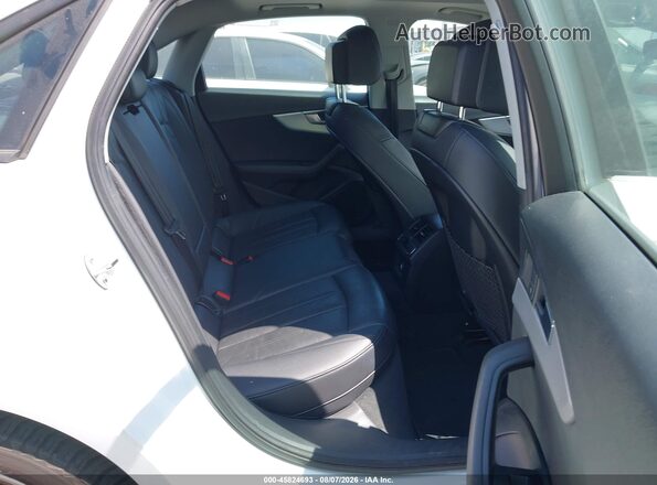 WAUGMAF43HN059350 2017 AUDI A4 White VIN კოდის სტიკერის ხედი