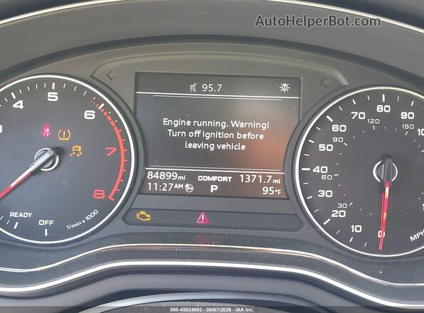 WAUGMAF43HN059350 2017 AUDI A4 White 