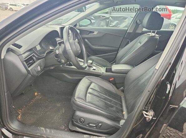 WAUGMAF43KA120792 2019 AUDI A4 Black Սալոնի դիմացի տեսք