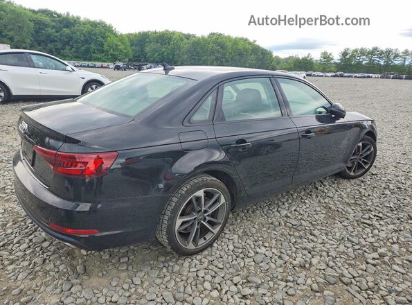 WAUGMAF43KA120792 2019 AUDI A4 Black Հետևի աջ