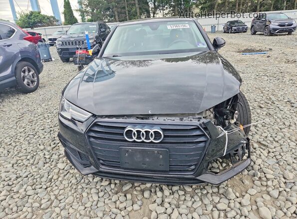WAUGMAF43KA120792 2019 AUDI A4 Black Դիմացի տեսք