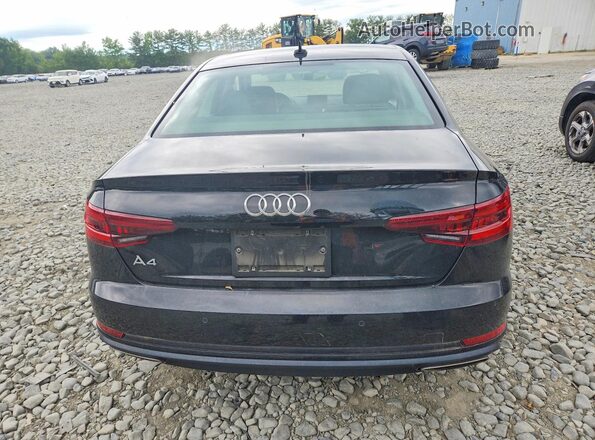 WAUGMAF43KA120792 2019 AUDI A4 Black Հետևի տեսք