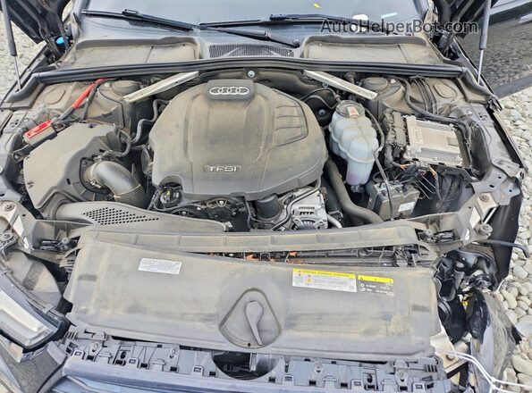 WAUGMAF43KA120792 2019 AUDI A4 Black Սալոնի հետևի տեսք