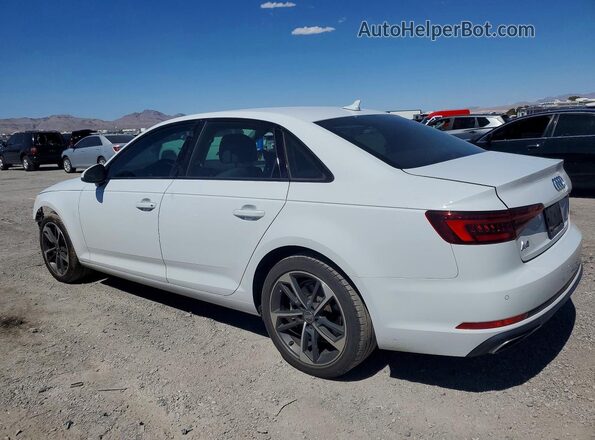WAUGMAF43KN015050 2019 AUDI A4 White უკანა მარცხენა