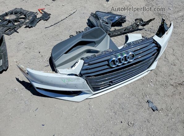 WAUGMAF43KN015050 2019 AUDI A4 White ძრავის განყოფილების ხედი