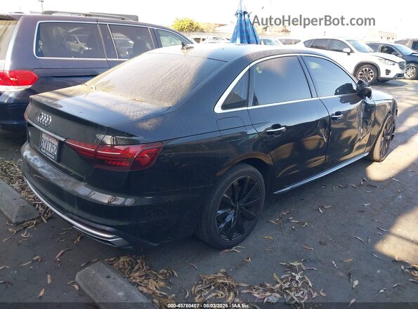 WAUGMAF43LN008567 2020 AUDI A4 Black Հետևի աջ