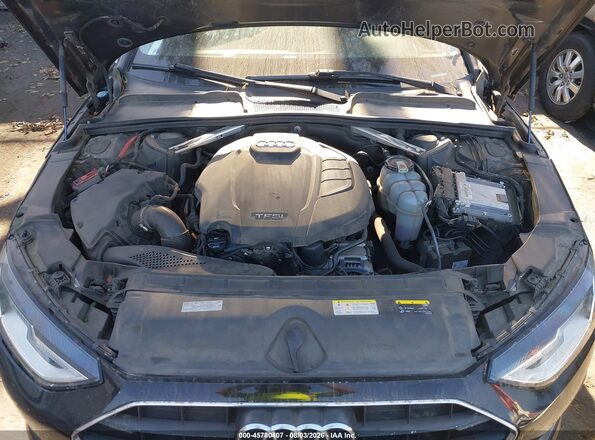 WAUGMAF43LN008567 2020 AUDI A4 Black Հետևի տեսք