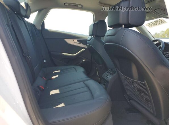 WAUGMAF44HN046381 2017 AUDI A4 White Հետևի նստատեղերի տեսք