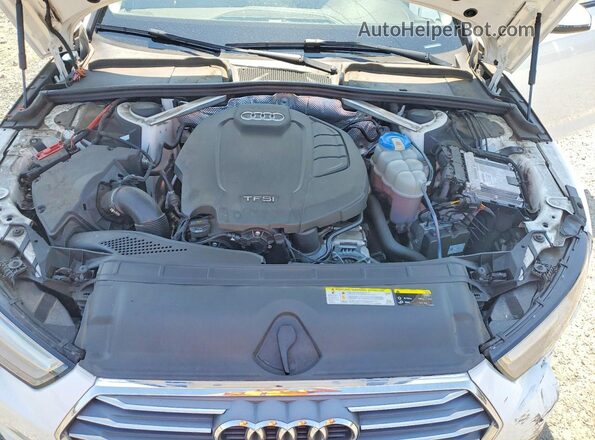 WAUGMAF44HN046381 2017 AUDI A4 White Սալոնի հետևի տեսք