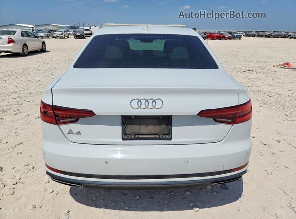 WAUGMAF45KA106425 2019 AUDI A4 Белый Вид сзади