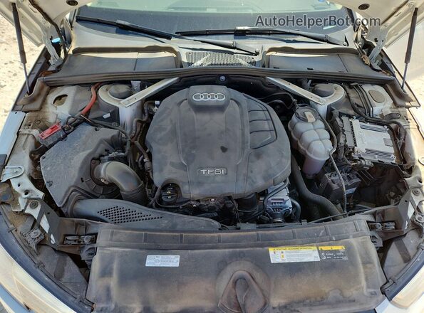 WAUGMAF45KA106425 2019 AUDI A4 Белый Вид задней части салона