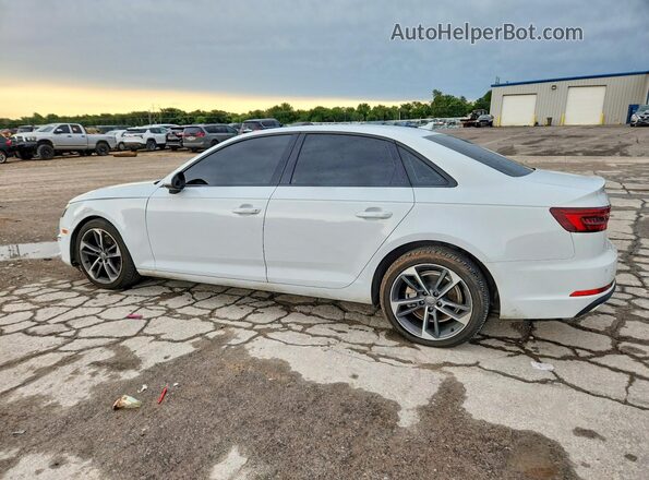 WAUGMAF45KN012845 2019 AUDI A4 White Trasero izquierdo