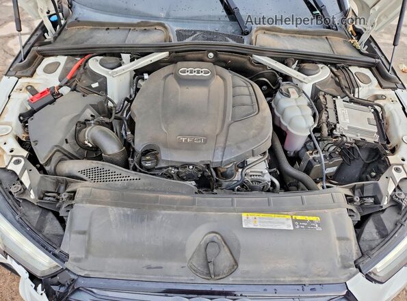 WAUGMAF45KN012845 2019 AUDI A4 White Vista interior trasera