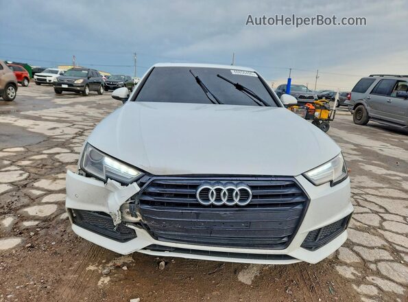 WAUGMAF45KN012845 2019 AUDI A4 White Vista frontal