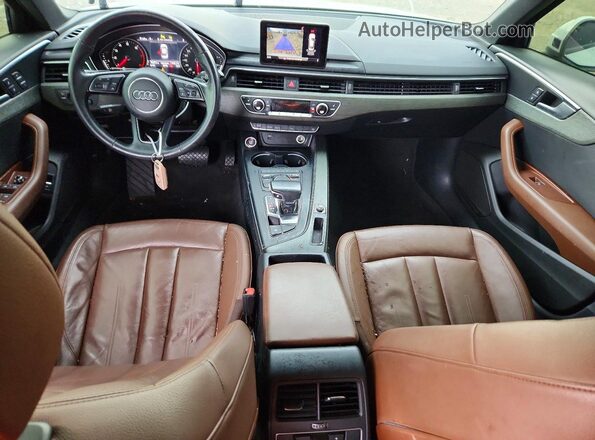 WAUGMAF45KN012845 2019 AUDI A4 White Vista del salpicadero