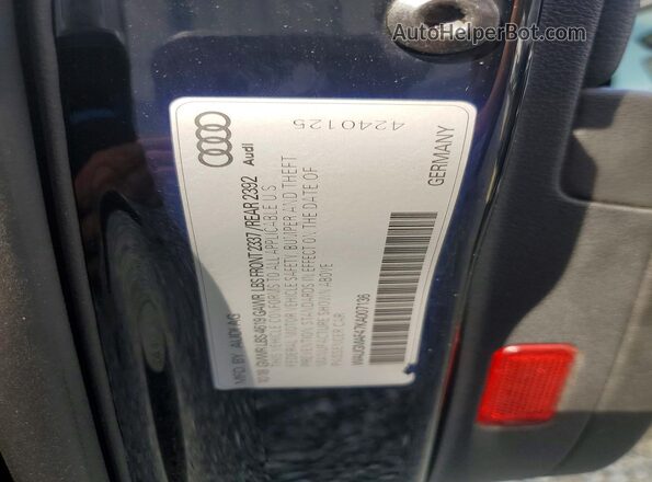 WAUGMAF47KA007136 2019 AUDI A4 Black Engine compartment view