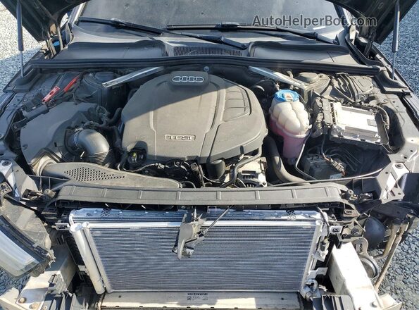 WAUGMAF47KA007136 2019 AUDI A4 Black Rear interior view