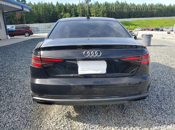 WAUGMAF47KA007136 2019 AUDI A4 Black Rear view