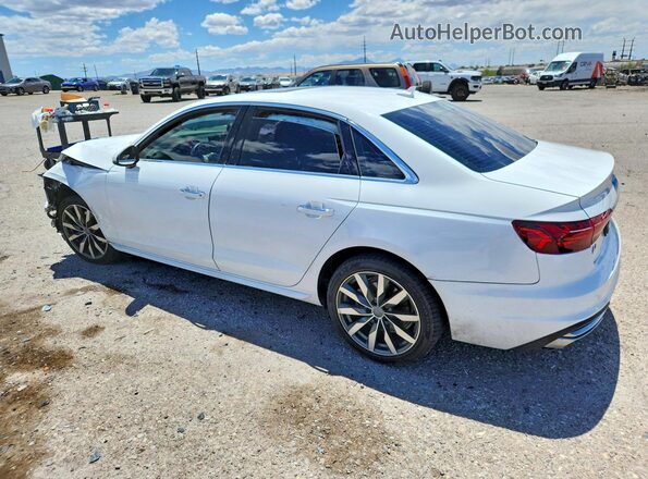 WAUGMAF47LN011598 2020 AUDI A4 White Trasero izquierdo