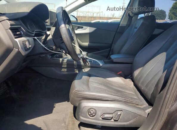 WAUGMAF48HN044388 2017 AUDI A4 Серый Вид салона спереди