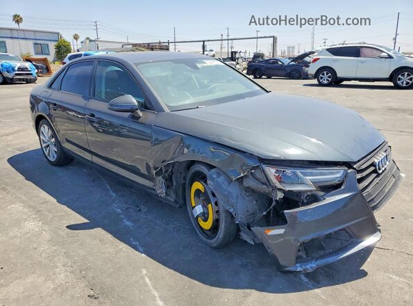 WAUGMAF48HN044388 2017 AUDI A4 Серый Передняя правая четверть