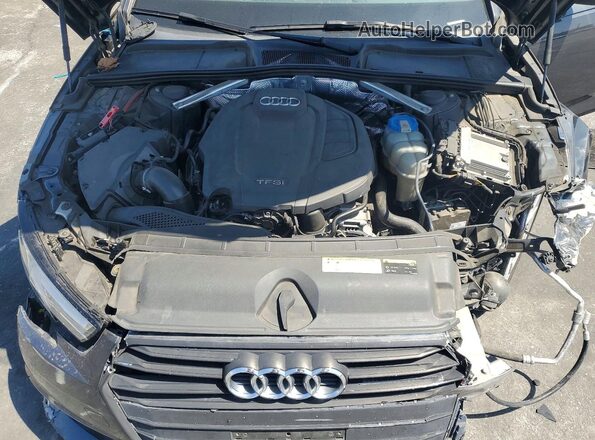 WAUGMAF48HN044388 2017 AUDI A4 Серый Вид задней части салона
