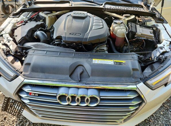 WAUGMAF49HA176647 2017 AUDI A4 White Vista interior trasera