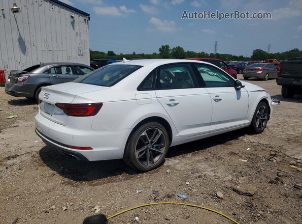 WAUGMAF49KN018180 2019 AUDI A4 White უკანა მარჯვენა