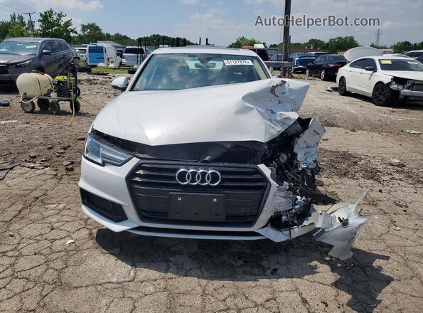 WAUGMAF49KN018180 2019 AUDI A4 White წინა ხედი