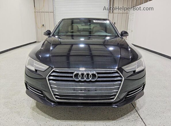 WAUGNAF40HN014234 2017 AUDI A4 Black Widok z przodu