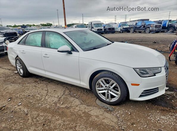 WAUGNAF41HN058503 2017 AUDI A4 White Delantero derecho