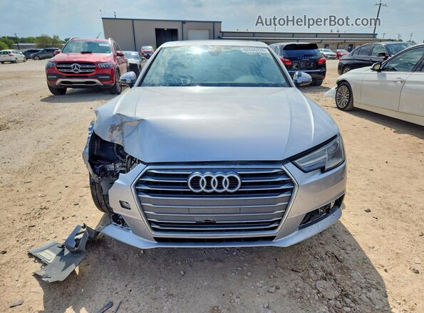 WAUGNAF42HN022254 2017 AUDI A4 Silver Front view